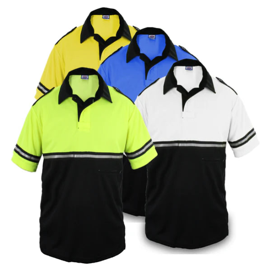 [CUSTOMIZED] First Class Two Tone Bike Patrol Shirt with Zipper Pocket